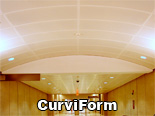 View ''CurviForm'' Large Format Curved Metal Ceiling Specifications