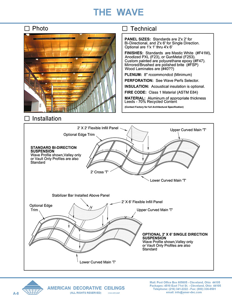 The Wave Brochure Page 2