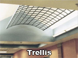 View Our Handcrafted ''Trellis'' Metal Ceiling Specifications
