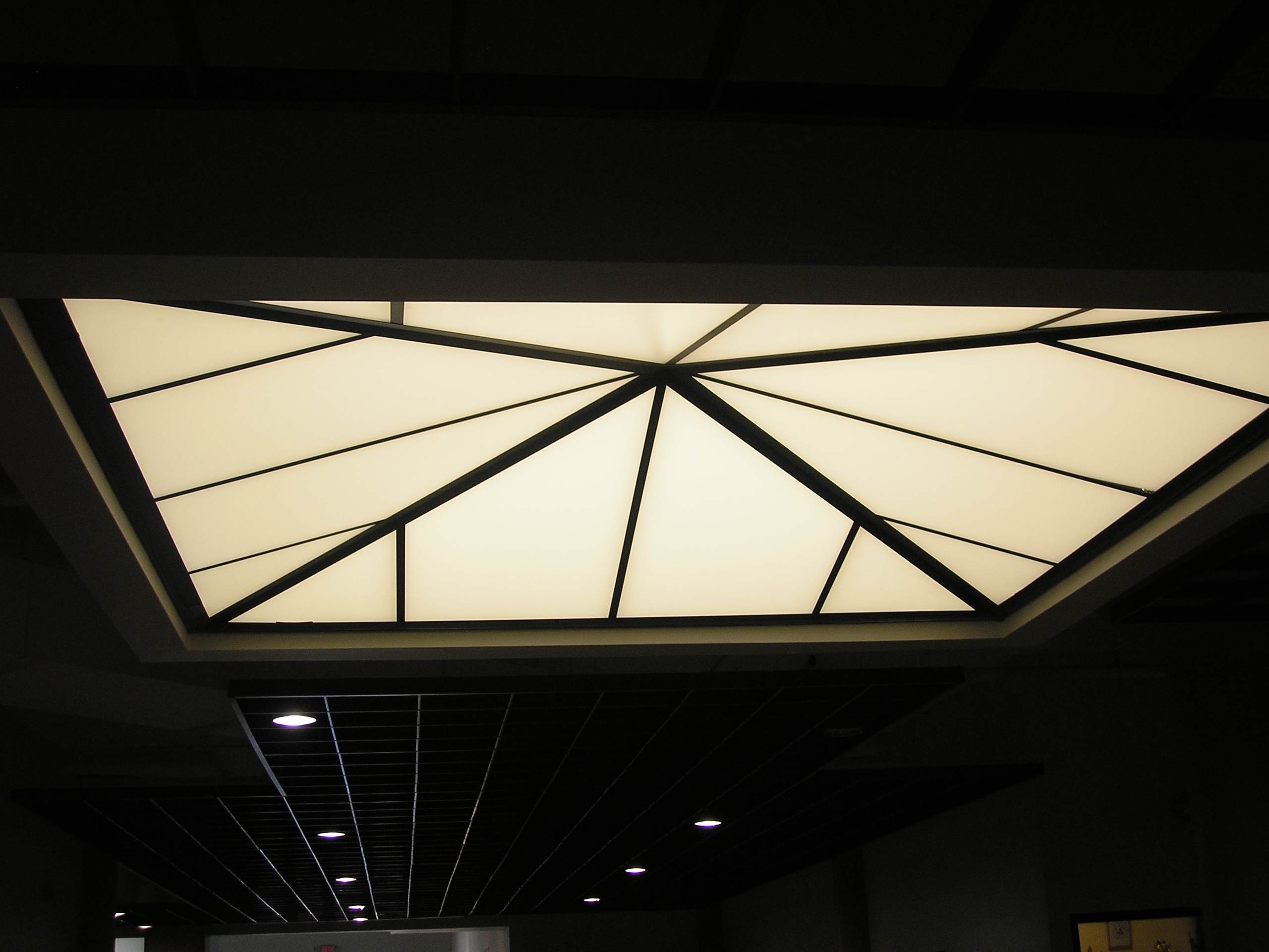 Quadlite Luminous Skylight Ceiling System