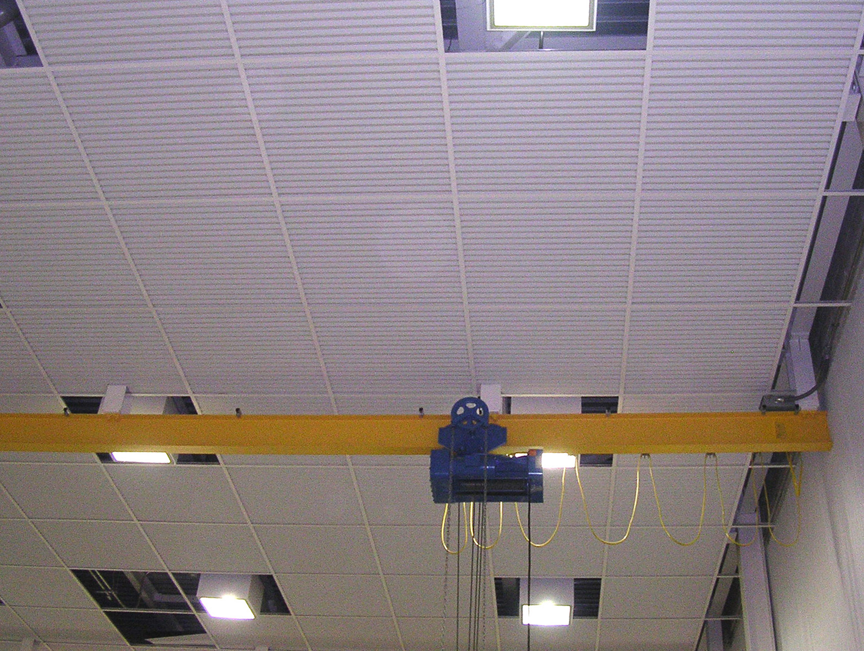 2ft x 4ft Ripple Grid Corrugated Metal Lay-In Tile Ceiling System