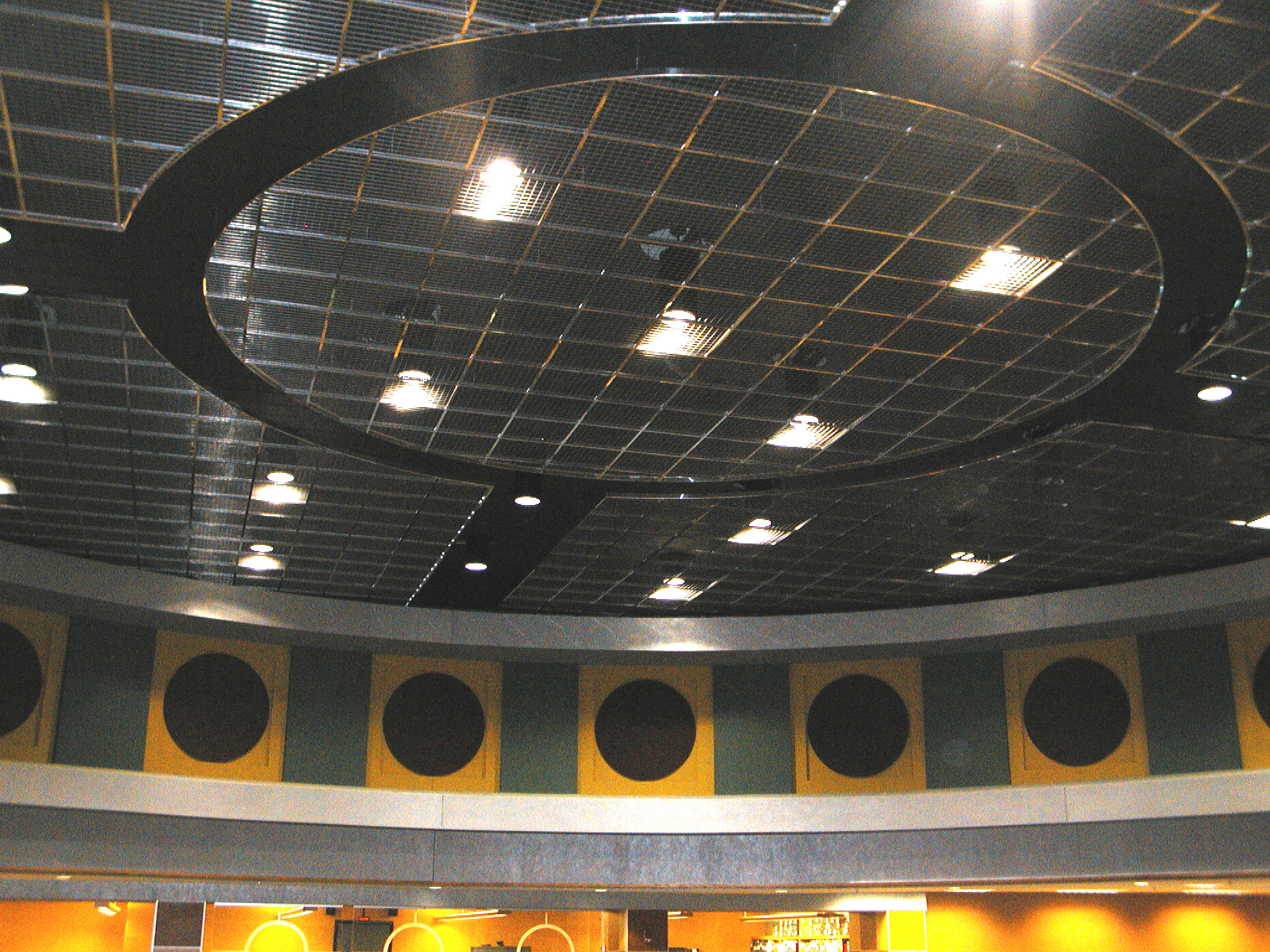 WireFrame Ceiling System with Custom Trim