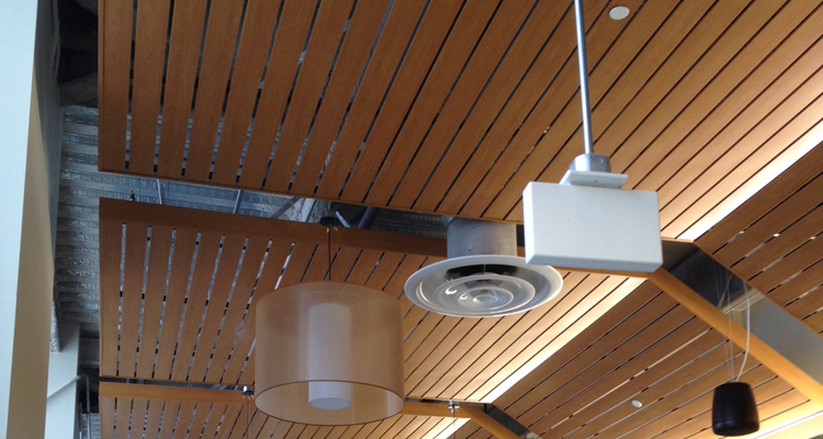 Linear Pan Interior and Exterior Metal Ceiling System