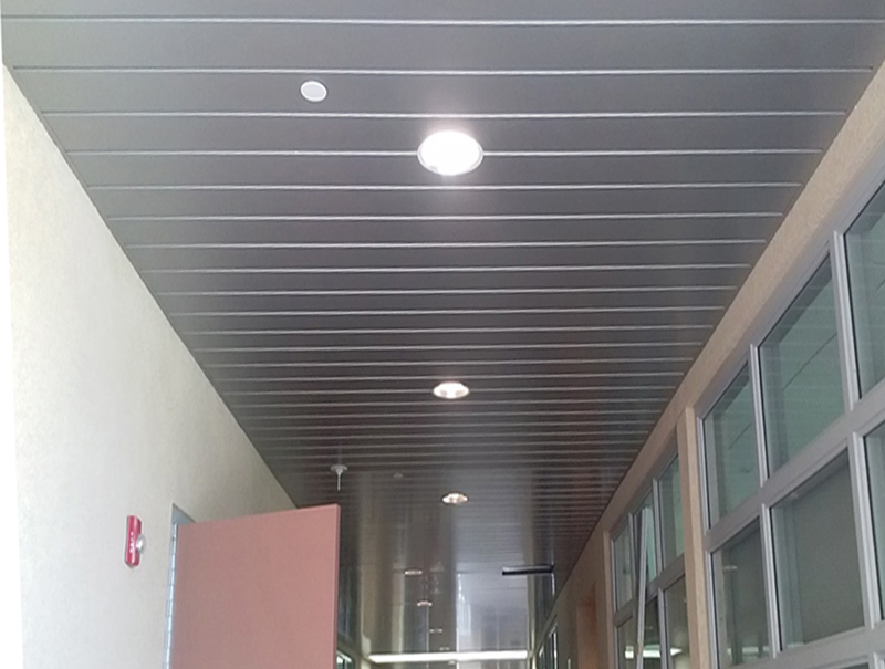 Linear V Plank Metal Ceilings